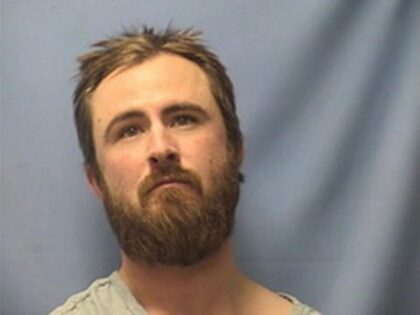 Jerrid Farnam, 31, has been booked into the Logan County Jail in Arkansas on five charges including theft of property, criminal mischief in the first degree, breaking or entering, residential burglary and public intoxication. Photo courtesy of Logan County Jail