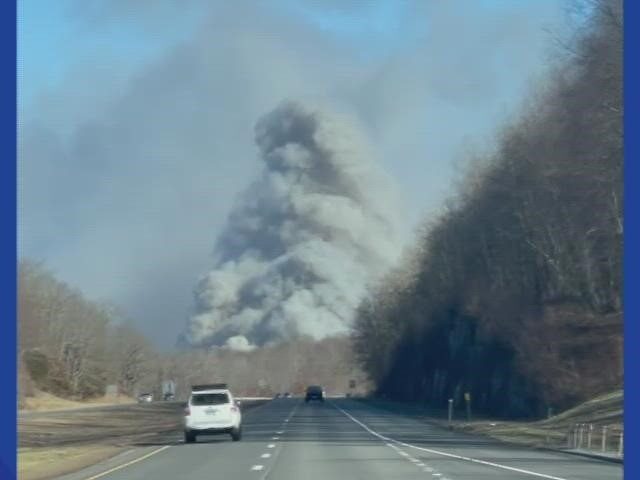 Connecticut authorities are working to establish the cause of a massive fire that swept through an egg farm and likely killed thousands of chickens, fire officials said Sunday.