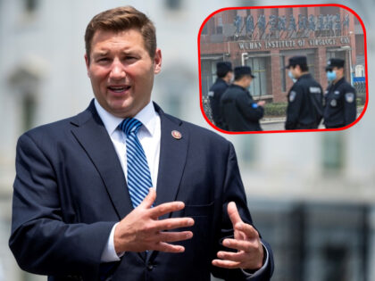 UNITED STATES - JUNE 25: Rep. Guy Reschenthaler, R-Pa., does a television news interview outside the Capitol before the vote on the George Floyd Justice in Policing Act of 2020 on Thursday, June 25, 2020. (Photo By Bill Clark/CQ-Roll Call, Inc via Getty Images)