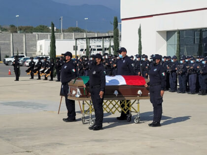Tamaulipas Cop Funeral