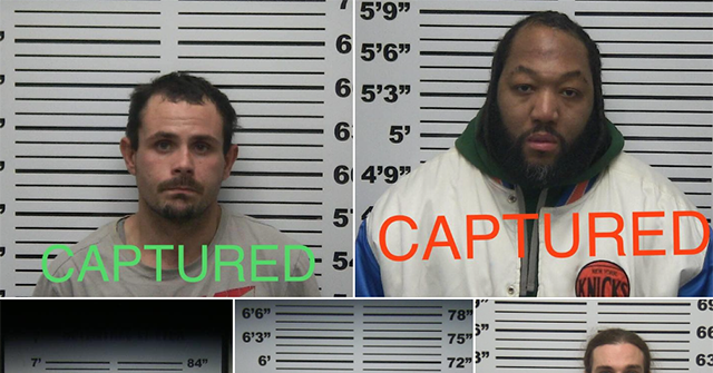 Police Five Inmates Including Sex Offenders Captured After Jail Break