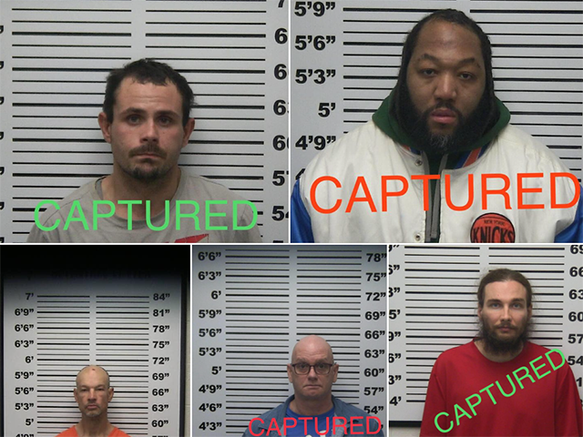 Police: Five Inmates, Including Sex Offenders, Captured After Jail Break - Vimarsana News