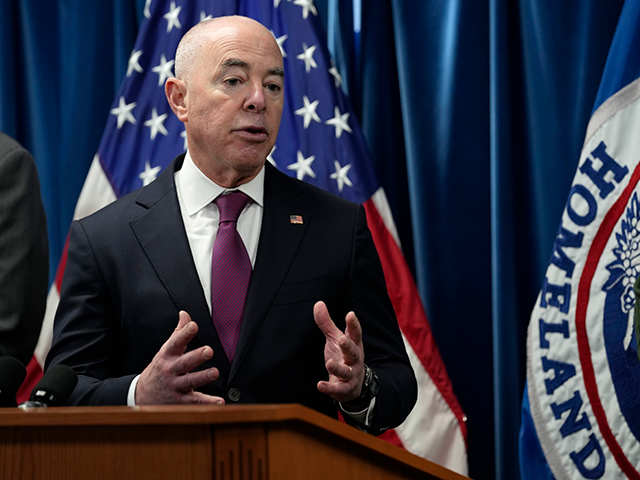 Homeland Security Secretary Alejandro Mayorkas speaks during a news conference in Washington, Thursday, Jan. 5, 2023, on new border enforcement measures to limit unlawful migration, expand pathways for legal immigration, and increase border security. (AP Photo/Susan Walsh)