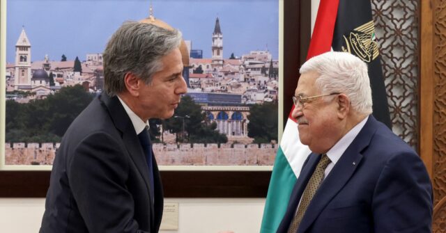 In Ramallah, Blinken Mourns ‘Innocent Palestinian Civilians’ Killed, Abbas Blames Israel