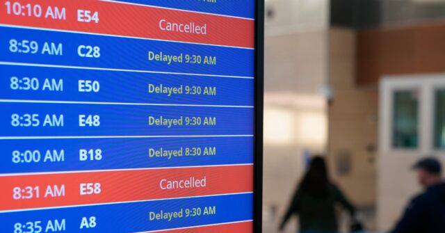 Over 6,400 Delayed U.S. Flights Following Mass System Failure