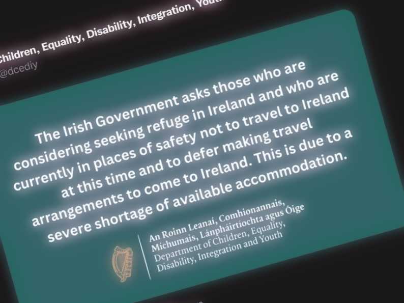 We're Full: Open Borders Ireland Begs Migrants to Stay Away - Vimarsana News