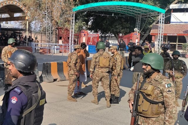 A blast at a mosque inside a police headquarters in Pakistan killed at least 25 worshipper