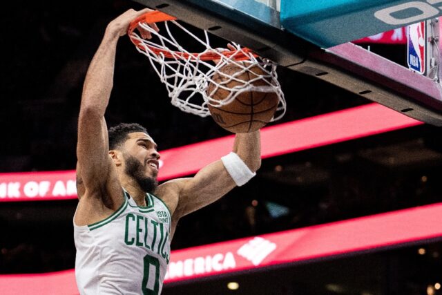 Jayson Tatum produced a 51-point display in Boston's victory over Charlotte on Monday