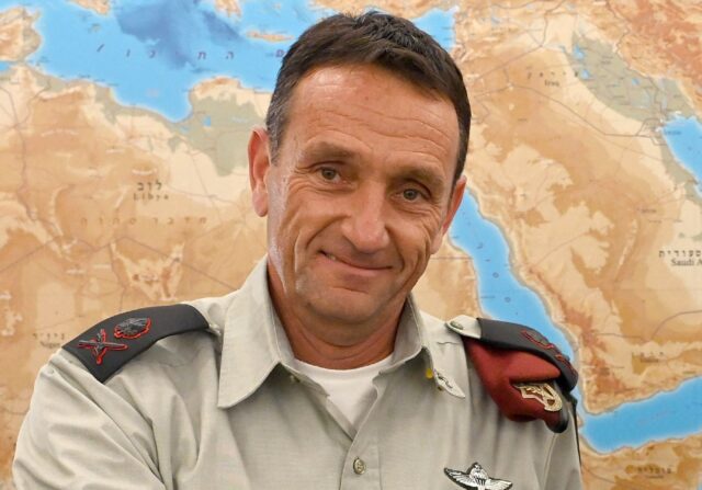 Major General Herzi Halevi, who was appointed Israel's military chief on Monday