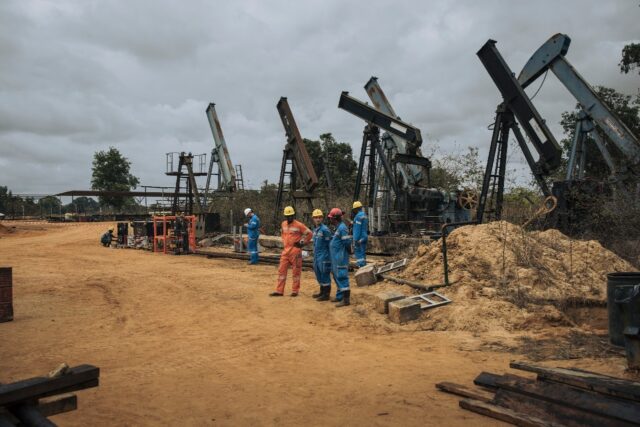 Oil production in the Democratic Republic of Congo, whose president slammed the "hypocrisy