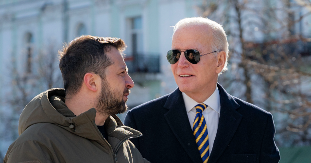 Media Gush over Biden's Return to Ukraine: 'Audacious,' 'Defiant,' 'Shock'