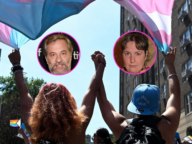 Judd Apatow, Lena Dunham Attack NY Times over Trans Coverage Exposing Schools Encouraging Minors to Change Gender Behind Parents’ Backs