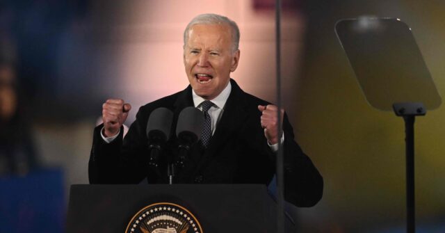 Pollak: Biden’s Belated Rhetoric of ‘Freedom’ in Warsaw Rings Hollow