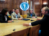 White CEOs 'Not Eligible' for Blue Cross Blue Shield Grant