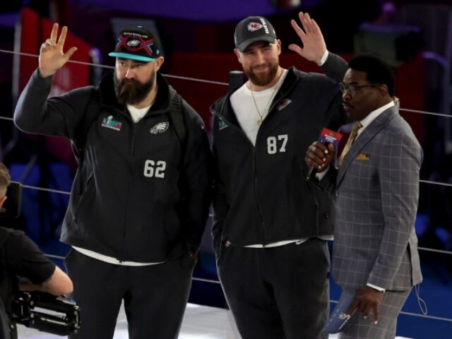 Jason and Travis Kelce (Christian Petersen/Getty Images)