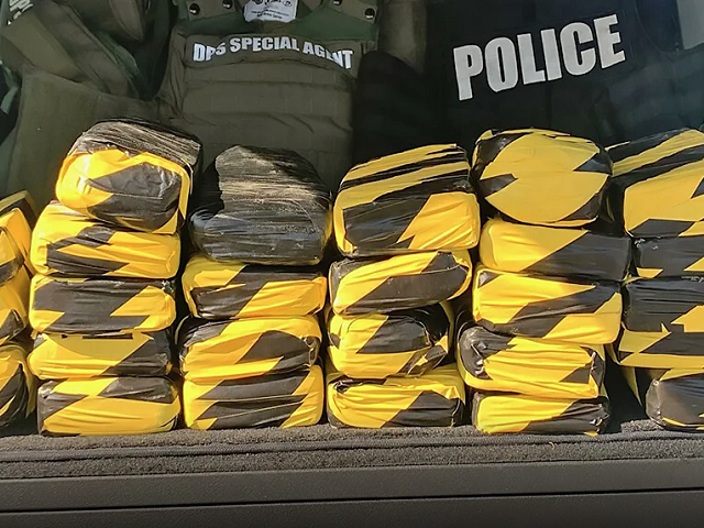 Texas DPS troopers and investigators seize a shipment of fentanyl near the border with Mex
