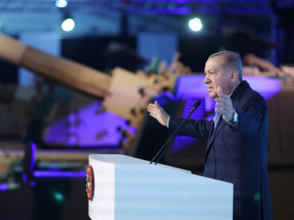 Turkish President Recep Tayyip Erdogan in Sakarya