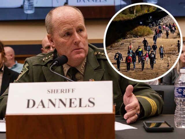 Mark Dannels, sheriff of Cochise County, Arizona, during a House Judiciary Committee heari