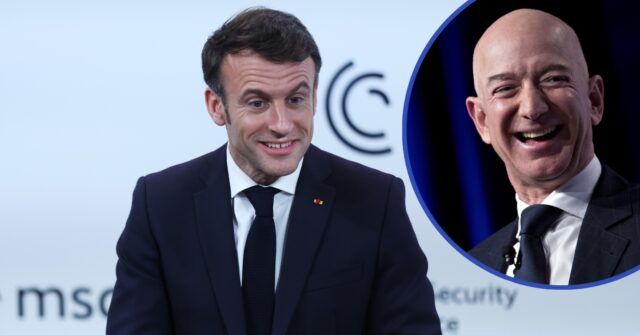 Macron Blasted for Honouring Jeff Bezos with France's Highest Award - Vimarsana News