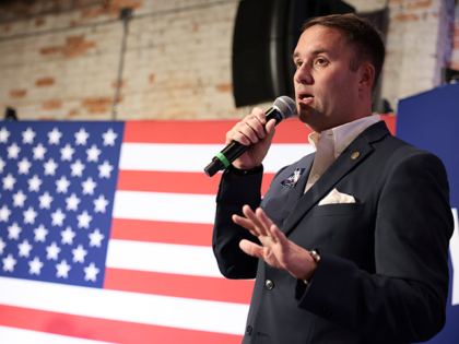 Virginia Republican Attorney General candidate Jason Miyares speaks during a campaign rall