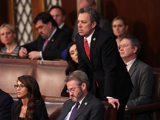 U.S. Rep.-elect Andy Ogles (R-TN) casts his vote in the House Chamber during the fourth day of elections for Speaker of the House at the U.S. Capitol Building on January 06, 2023 in Washington, DC. The House of Representatives is meeting to vote for the next Speaker after House Republican …