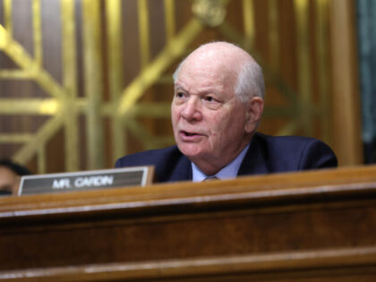 WASHINGTON, DC - FEBRUARY 15: U.S. Sen. Ben Cardin (D-MD) questions Internal Revenue Service (IRS) Commissioner nominee Daniel Werfel during his nomination hearing on February 15, 2023 at the U.S. Capitol in Washington, DC. Werfel previously held the office of Acting Commissioner of Internal Revenue in the Obama administration and …