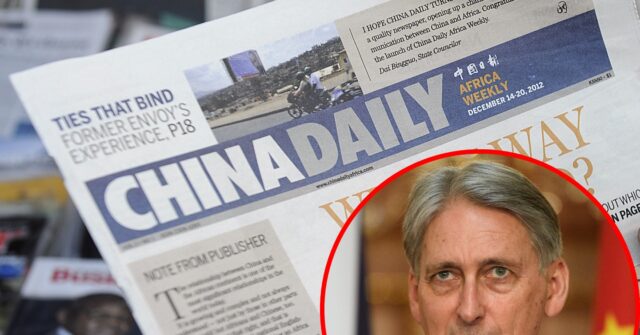 Exclusive: Chinese State Media Faked Article From Top UK Tory - Vimarsana News