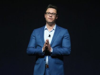 Walt Disney Studios EVP of Theatrical Distribution Dave Hollis speaks during Walt Disney S