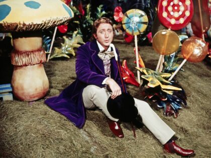 American actor Gene Wilder (1933 - 2016) as Willy Wonka in the film 'Willy Wonka & the Cho