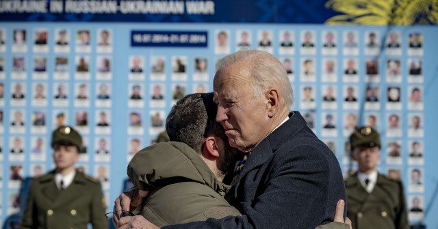 WH: Joe Biden Felt 'It Was Really Important' to Stand Next to Zelensky