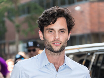 NEW YORK, NY - SEPTEMBER 05: Actor Penn Badgley is seen arriving to AOL Build Series at Build Studio on September 5, 2018 in New York City. (Photo by Gilbert Carrasquillo/GC Images)
