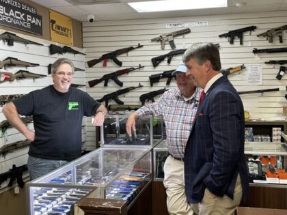 Rep. Barry Moore at gun shop