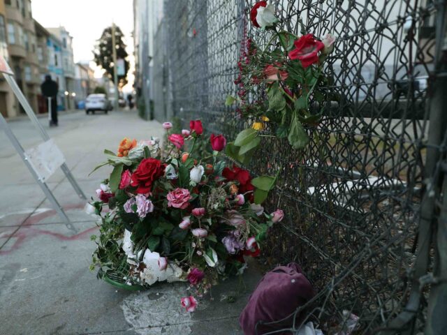 San Francisco overdose flowers (Scott Strazzante / Getty)