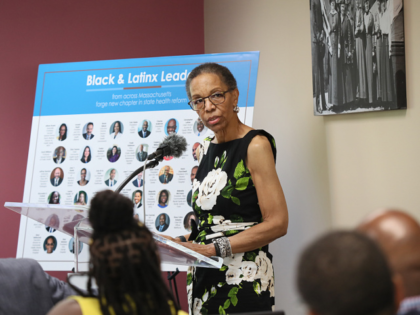 Boston - May 16: Joan Reede, MD, Director of the Diversity Inclusion Program for Harvard Catalyst, Dean for Diversity and Community Partnership and Professor of Medicine at Harvard Medical School, spoke at the press conference at Dimock Center, to announce the launch of the Health Equity Compact in Bostons Roxbury …
