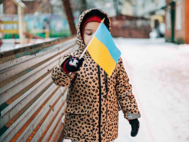 Ukrainian schoolgirl (Getty)