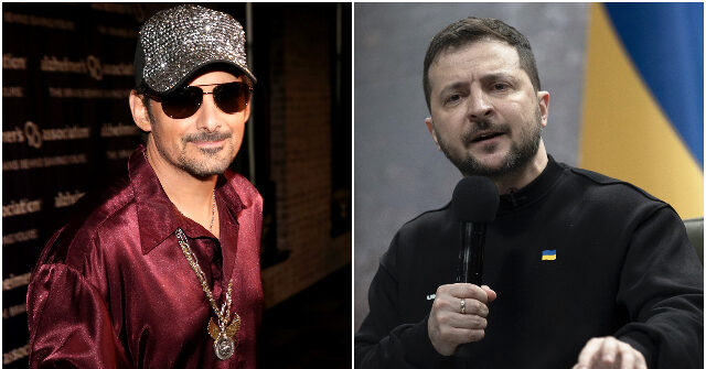 Brad Paisley Releases Song Featuring Phone Conversation with Volodymyr Zelensky