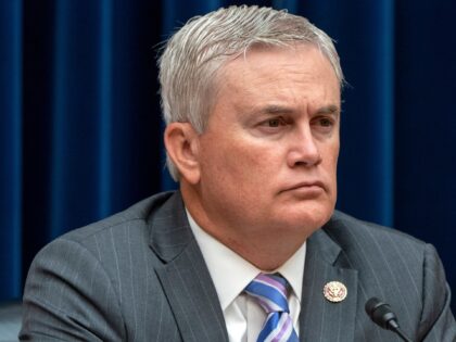 House Oversight Committee Ranking Member Rep. James Comer Jr., R-Ky., listens during a hea