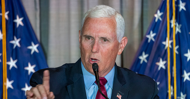Mike Pence: 'I’m Deeply Troubled to See This — to See This Indictment Move Forward'