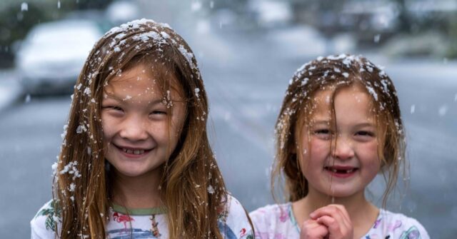 PHOTOS - Winter Wonderland: Los Angeles in the Snow - Vimarsana News