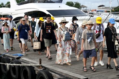 Chinese tourists have returned to Indonesia's resort island of Bali after borders at home reopened