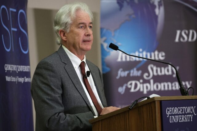 CIA Director William Burns, seen here speaking in Washington on February 2, 2023, says the