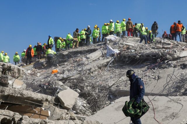 The death toll from a massive earthquake in Turkey and Syria will "double or more" from it