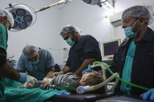 Hospitals in Syria, particularly the rebel-held northwest, are critically low on life-savi