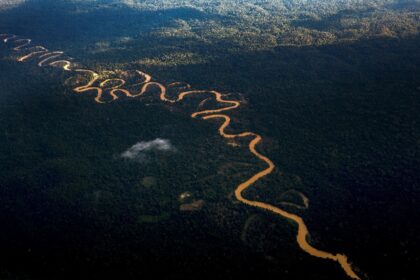 The Yanomami territory, the largest reservation in Brazil, sits on the country's northern