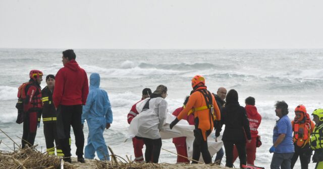 Migrant Boat Breaks Apart Off Italy; Many Dead, 58 Survivors - Breitbart