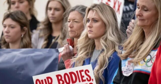 VIDEO: Riley Gaines: Leftists Spat On, Attacked Pro-Women's Activists at Texas Bill Signing