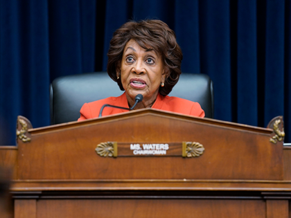 Committee Chairman Rep. Maxine Waters, D-Calif., speaks during a House Committee on Financial Services hearing, Wednesday, April 6, 2022, on Capitol Hill in Washington, with Treasury Secretary Janet Yellen. The former CEO of the failed cryptocurrency exchange FTX said in a tweet Friday, Dec. 9, that he is willing to …