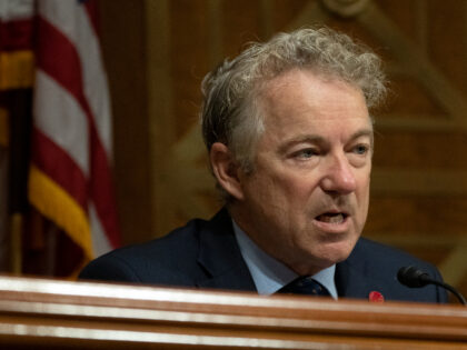 Committee ranking member Sen. Rand Paul, R-Ky., questions Colleen Shogan, nominee to be ar