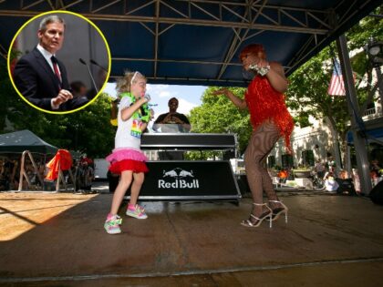 A child dances on stage during a drag show as part of celebrations for Pride month on June 25, 2022, in Raleigh, North Carolina. - A written opinion by one justice in the US Supreme Court's decision to bury abortion rights has ignited fears that other progressive gains, including same-sex …