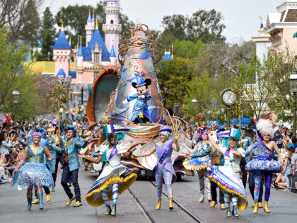 ANAHEIM, CA - FEBRUARY 27: The new Magic Happens Parade on Main Street U.S.A. inside Disneyland in Anaheim, CA, on Thursday, Feb 27, 2020. (Photo by Jeff Gritchen, Orange County Register/SCNG)